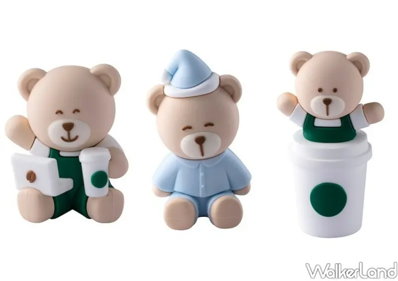 ▲星巴克Bearista造型小熊集點送/ 星巴克 提供、WalkerLand窩客島整理
