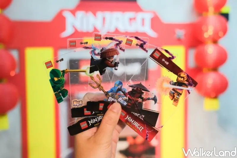 ▲樂高密室逃脫！台灣樂高與LOST密室逃脫，推出旋風忍者：猛龍崛起 混沌龍雷牙篇主題遊戲 / WalkerLand窩客島 張人尹 拍攝