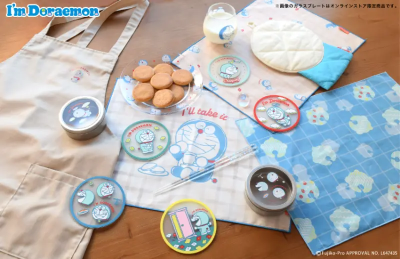 哆啦A夢鐵粉直接暴動！FloweringＸI'm Doraemon系列獨家廚房用品全面上市，Kotochika 京都、調布PARCO快閃。