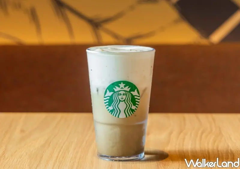 ▲星巴克大溪公園門市限定飲品「麥芽豆奶福吉茶那堤」/ 星巴克 提供、WalkerLand窩客島整理