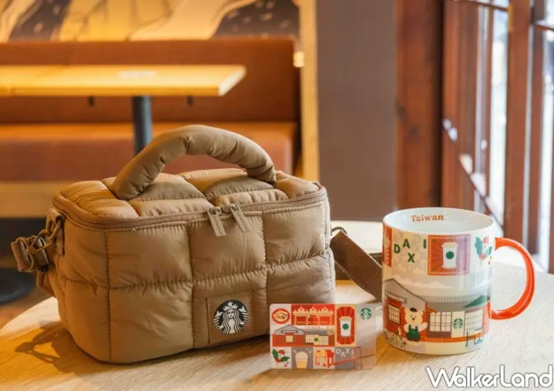 ▲以大溪意象打造的三款限定商品 / 星巴克 提供、WalkerLand窩客島整理