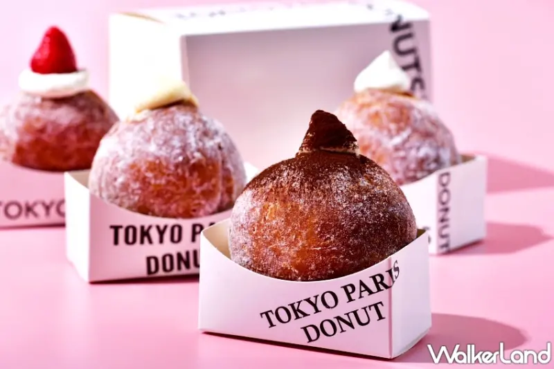 日本甜甜圈來了！東京巴黎甜點生甜甜圈買二送一，全新八口味限量開賣。
