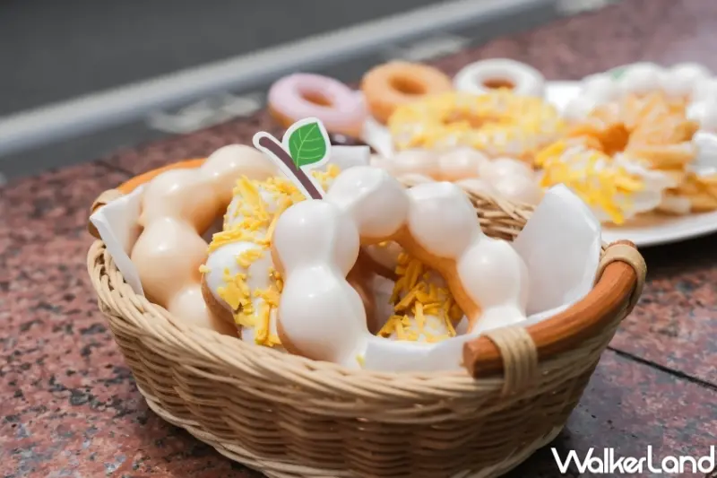 ▲Mister Donut 史努比SNOOPY甜甜圈聯名新品，柚子系列甜甜圈5/13開賣 / WalkerLand窩客島 張人尹 拍攝