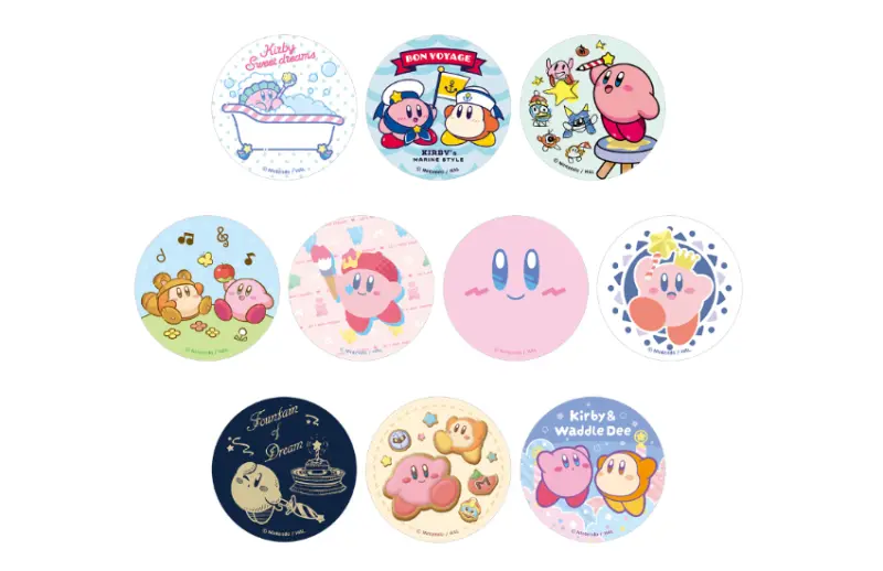 卡比粉必收！卡比多種表情與姿勢的圓圓烤餅今年再度回歸日本全家，10種閃亮隨機貼紙限量附贈。