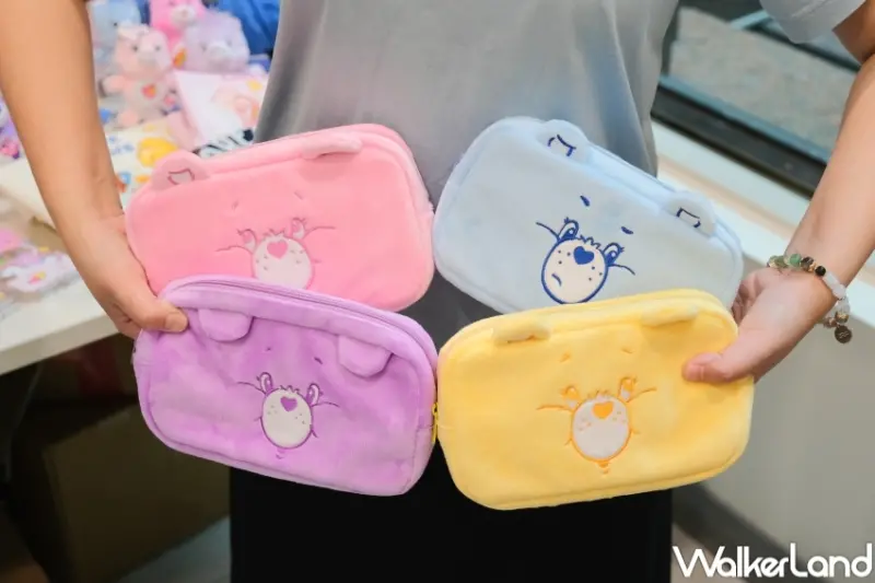 ▲7-11集點Care Bears彩虹熊周邊小物，居家生活、外出用品、3C配件等療癒周邊 / WalkerLand窩客島 張人尹 拍攝