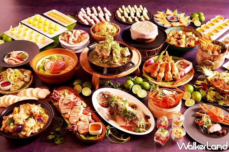 泰國美食吃到飽買一送一！JR東日本大飯店 台北 鉑麗安泰國美食吃到飽。