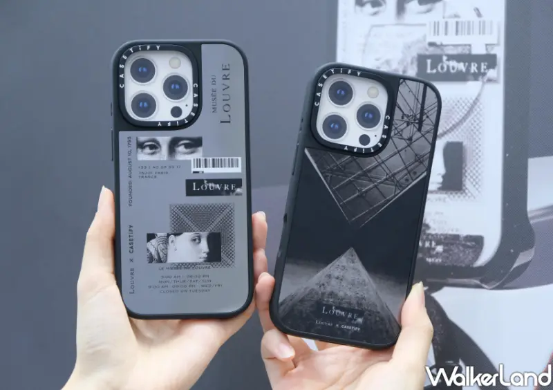 ▲CASETiFY大英博物館、羅浮宮、荷蘭莫瑞泰斯皇家美術館等經典系列，現場限定推出9折優惠 / WalkerLand窩客島 鄭雅之 拍攝