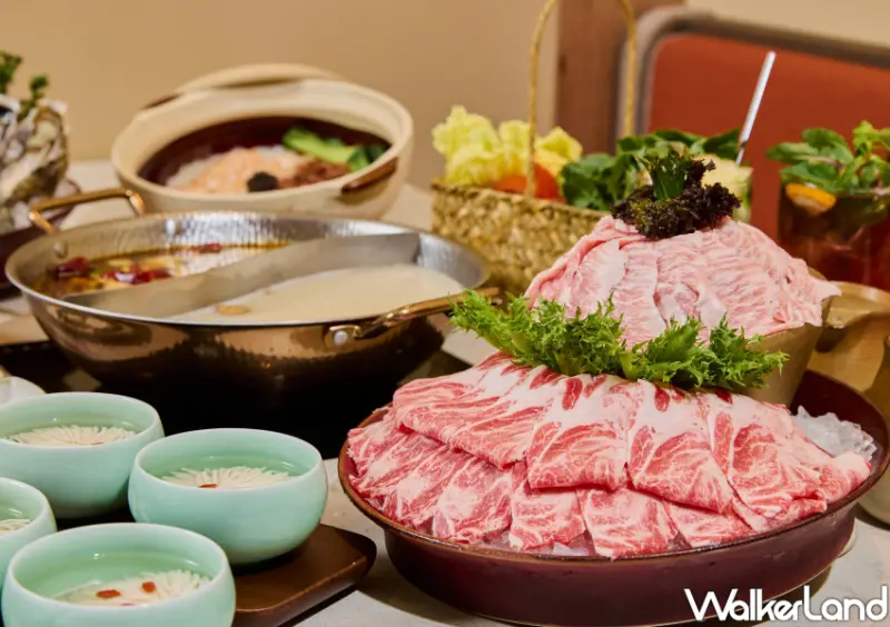 ▲撈王母親節套餐提供「御選牛品匯」、「極上雙豚宴」兩大主餐選擇 / 撈王 提供、WalkerLand窩客島整理