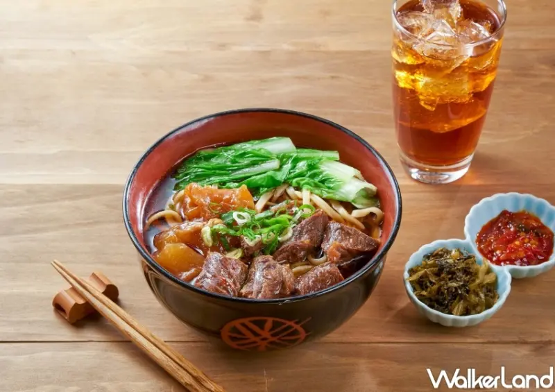 ▲母親節三商巧福買一送一！三商巧福牛肉麵套餐，免費送番茄肉醬乾拌麵 / 三商巧福提供、WalkerLand窩客島整理