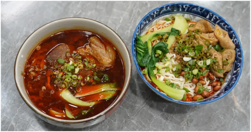 高雄新興區美食推薦！秀麵館 主打貴州風味麵食，重慶小麵、花溪牛肉酸辣粉吃起來。