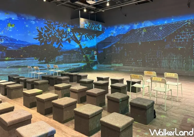 ▲華山沈浸式展覽「轉角遇眷你—眷村文化記憶展」，沈浸式展演空間、珍貴眷村文物免費參觀 / WalkerLand窩客島 鄭亦庭 拍攝