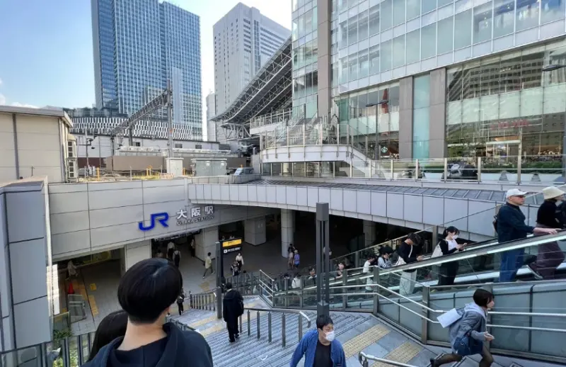 梅田車站不迷路！大阪交通轉乘大魔王等級，想順利找到出口快收藏。