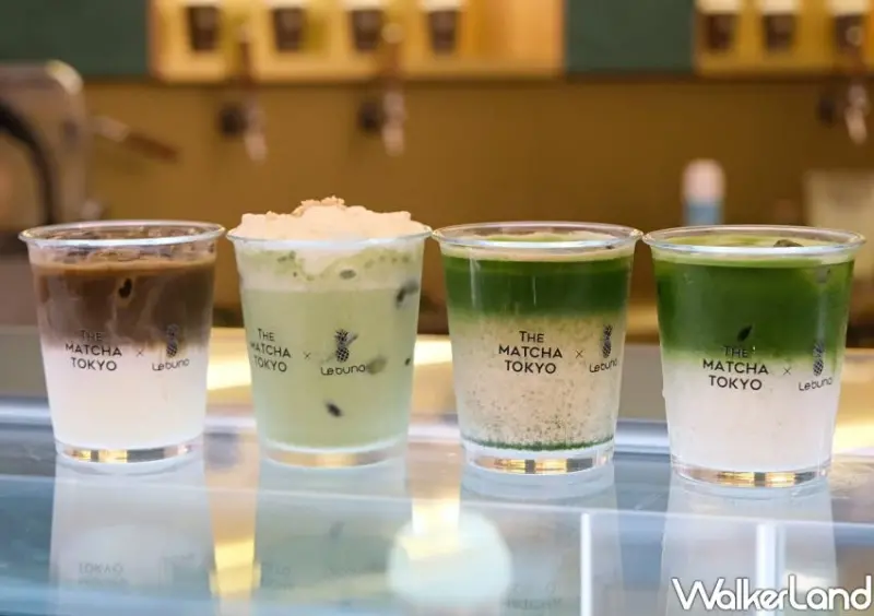 東京抹茶The Matcha Tokyo來台！抹茶控衝Le Buno喝，8款限定全都要。