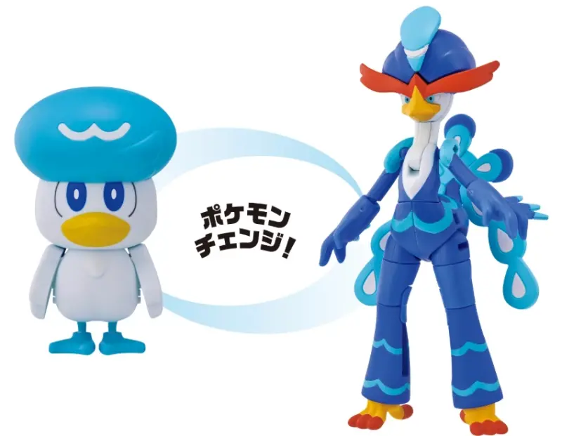 ▲潤水鴨與狂歡浪舞鴨的變形。