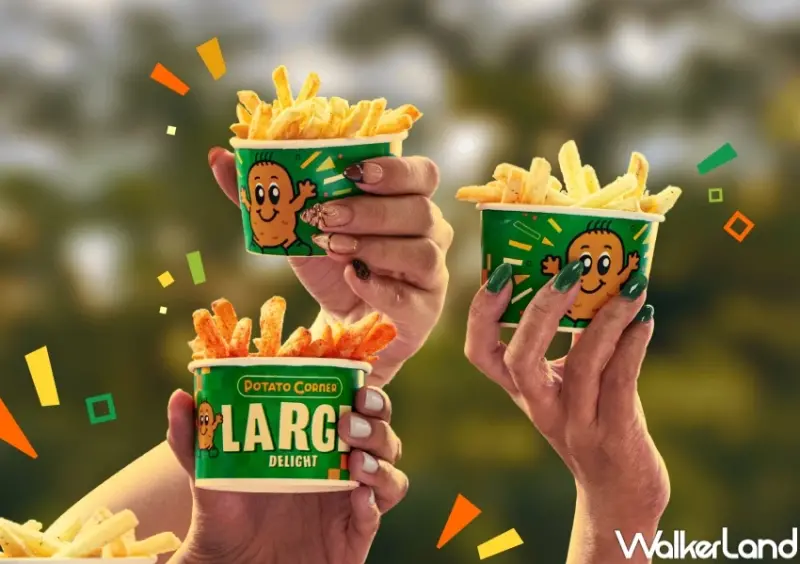 信義區Potato Corner開幕排隊方式！Potato Corner台灣一號店統一時代百貨登場。