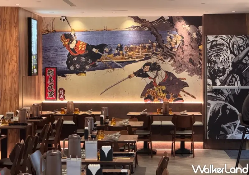 信義區拉麵買一送一！麵屋武藏3天買一送一，Dream Plaza限定豚天一本拉麵必吃。