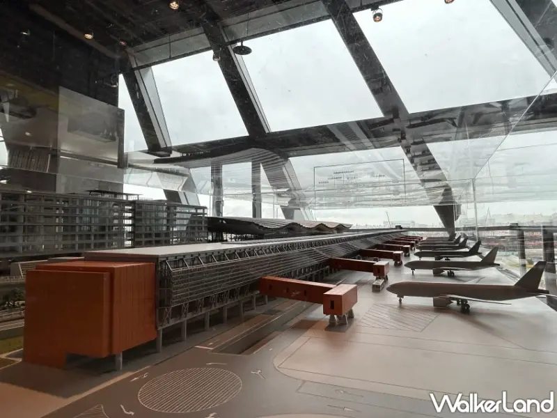 搶先開箱桃園機場第三航廈！見證台灣新國門的誕生，桃園機場第三航廈1：200模型搶先看。