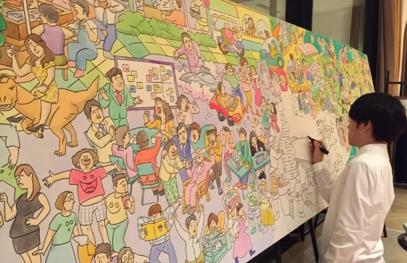 ▲東京晴空塔9樓的郵政博物館也準備了精彩的展覽。