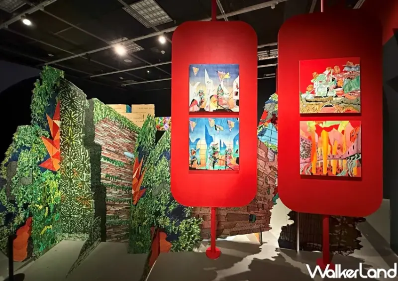 中山站展覽免費逛！英國建築大師 彼得·庫克個展 登台，奇幻城市打卡點必拍。