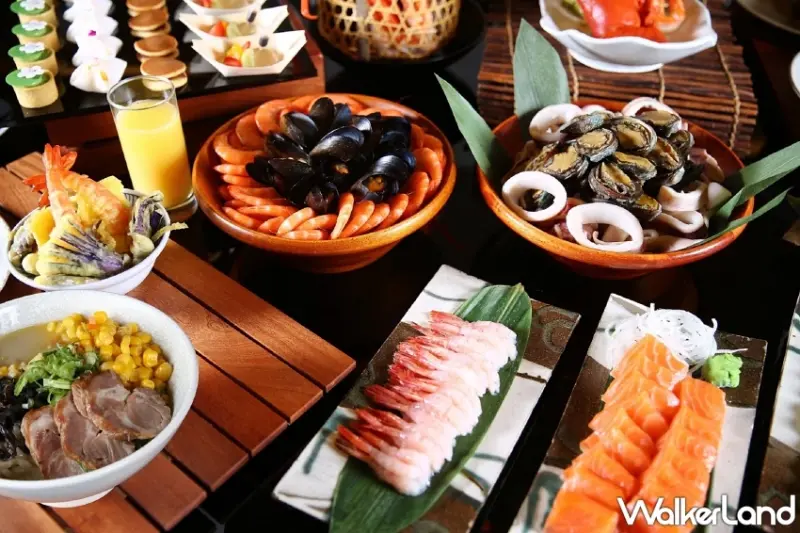 吃到飽控秒飛日本！台北萬豪Garden Kitchen「松葉蟹腳、抹茶甜點」限定吃到飽。