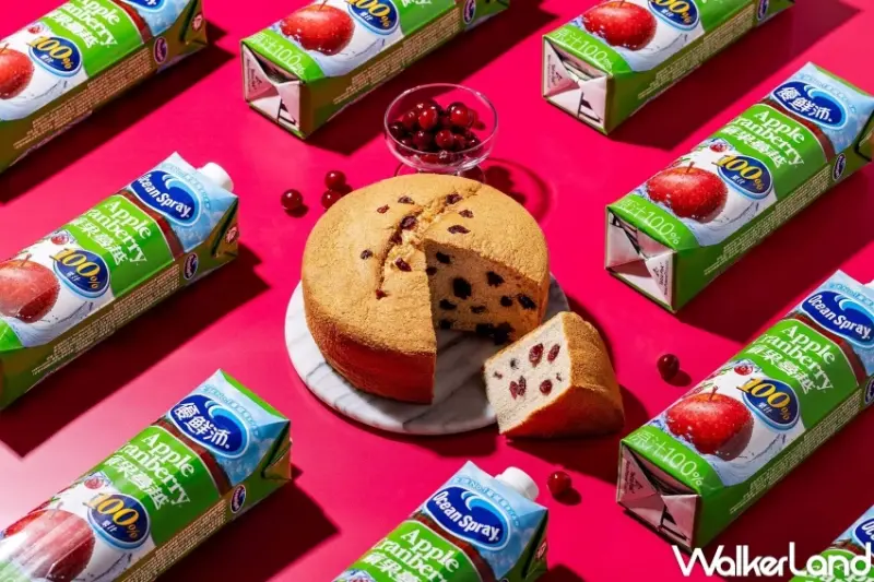 春上布丁蛋糕蔓越莓！春上布丁新品蔓越莓蛋糕，吃蛋糕送優鮮沛蘋果蔓越莓汁免費喝。