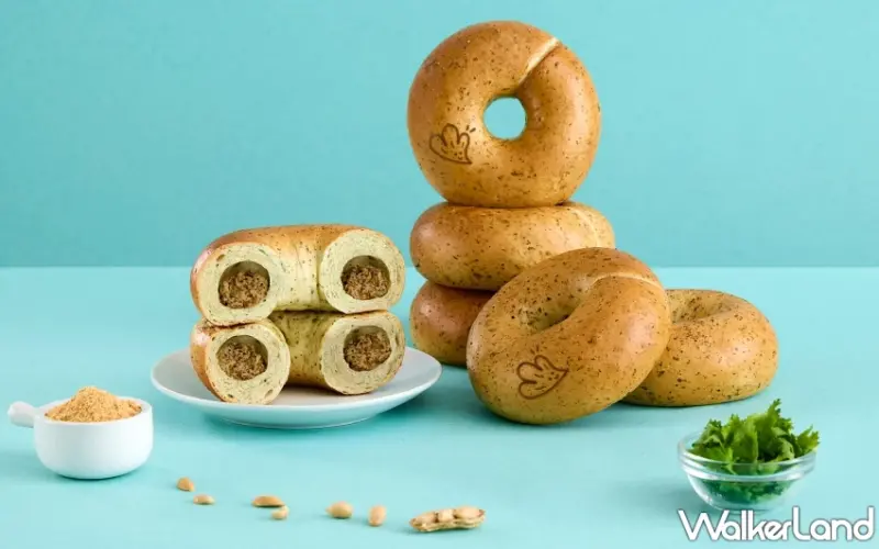 貝果控注意！好丘「花生香菜貝果」攜手大霈引爆「Well Being」新生活運動，搶攻成年度必吃爆款。