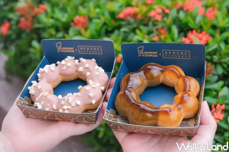 可不可甜甜圈！Mister Donut聯名可不可9款飲料甜甜圈，白玉歐蕾波堤吃起來。