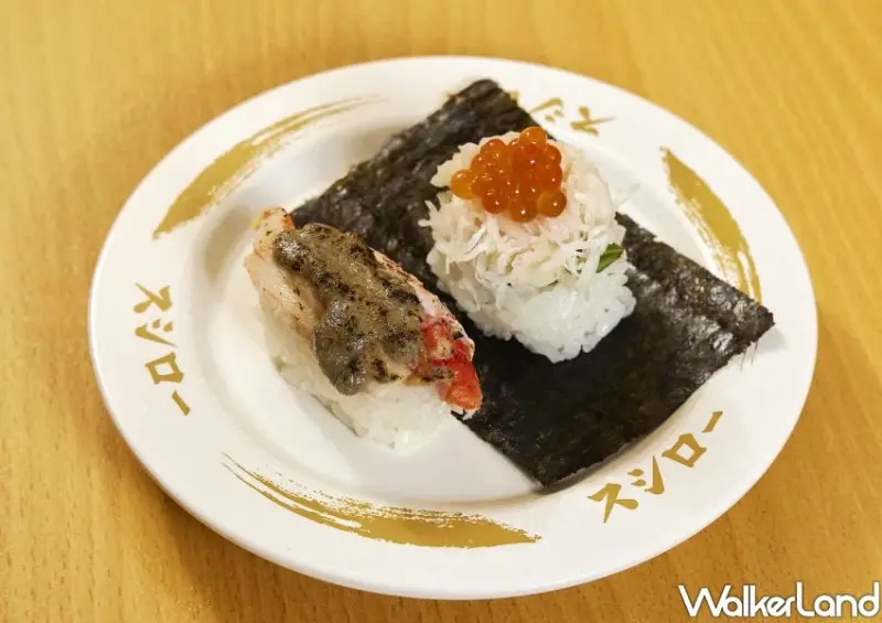 壽司就吃壽司郎！加量不加價壽司先搶，45元松葉蟹壽司控也要吃。