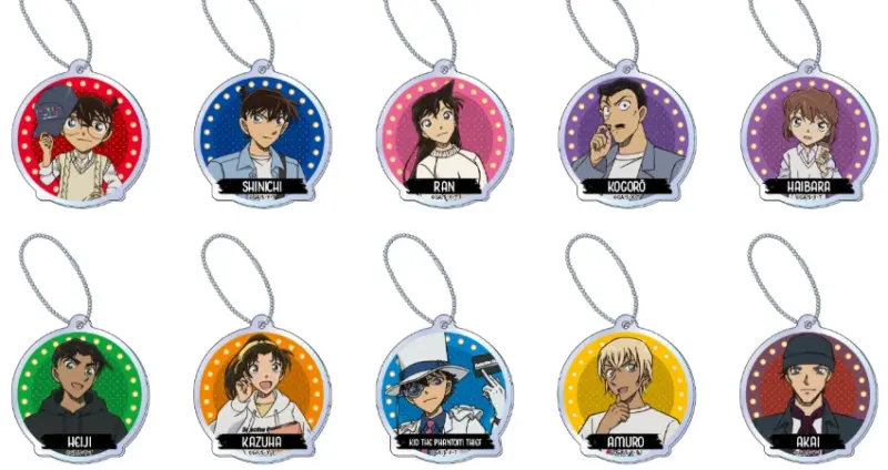 ▲熱門商品包括壓克力鑰匙圈、搖擺壓克力立牌、TD紀念徽章特別版,以及TV動畫片頭片尾版的壓克力磁鐵等必收。