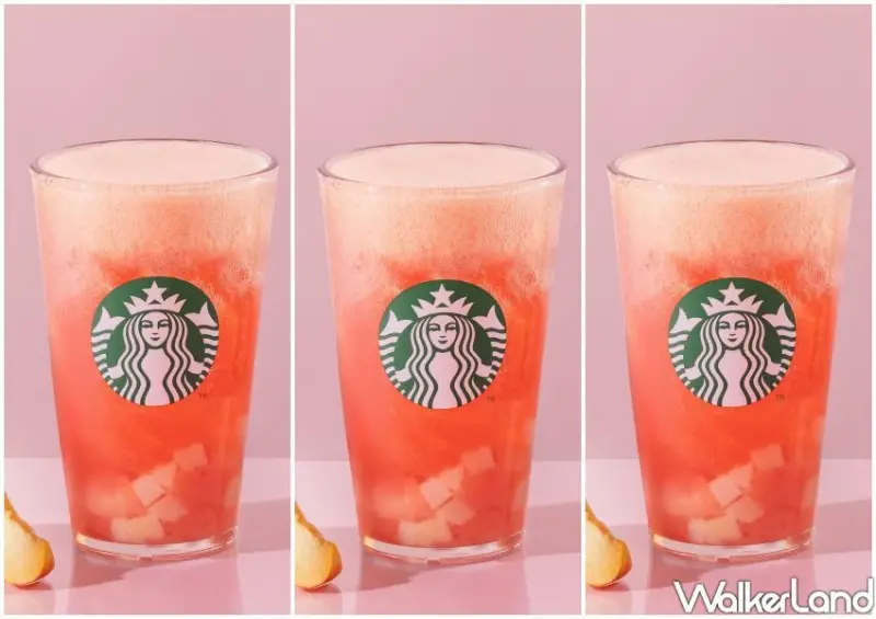 星巴克水蜜桃星冰樂！