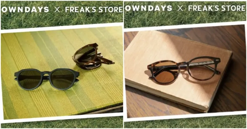 OWNDAYS x FREAK’S STORE 聯名第 2 彈，夏日穿搭「神隊友」，打造夏日潮人最強穿搭