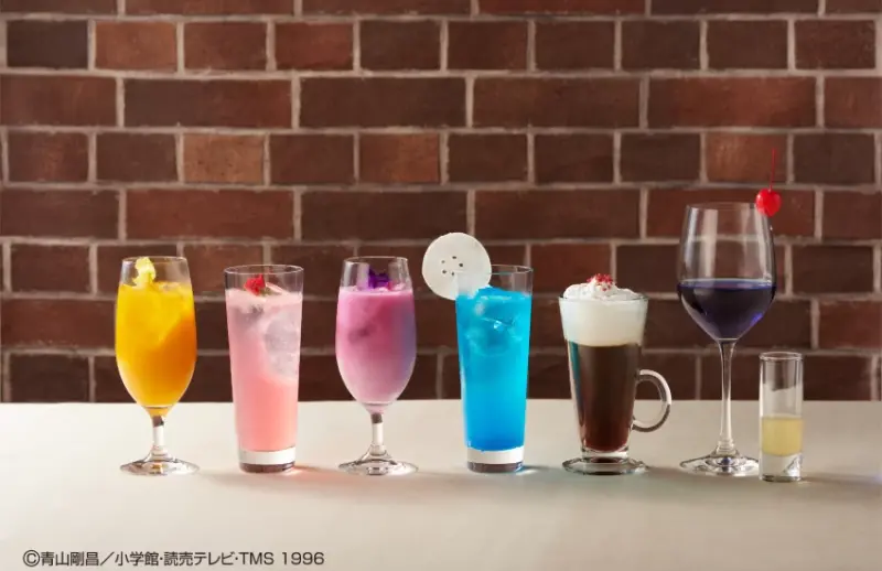 名偵探柯南推出甜點吃到飽，人氣角色化身甜點、飲品8月登場。