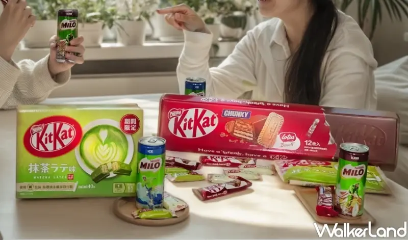 巨無霸巧克力！雀巢KitKat超大蓮花酥脆威化買爆，抹茶控必搶KitKat抹茶拿鐵。