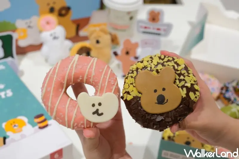 矮袋鼠甜甜圈買一送一！Krispy Kreme聯名DINOTAENG甜甜圈，周邊加價購一次看。