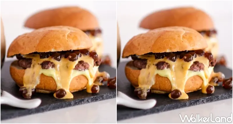 珍珠奶茶漢堡！樂檸漢堡珍珠奶茶雞排堡限量開賣，珍奶雞排一次吃。