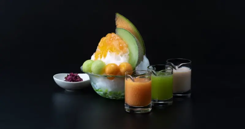 東京哈密瓜甜點專賣店夏日限定刨冰登場，3種充滿哈味的自製哈密瓜醬汁別錯過。