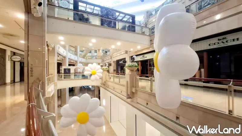 台北101雛菊裝置藝術掛上去了！GD粉絲一定要搶先朝聖拍照。