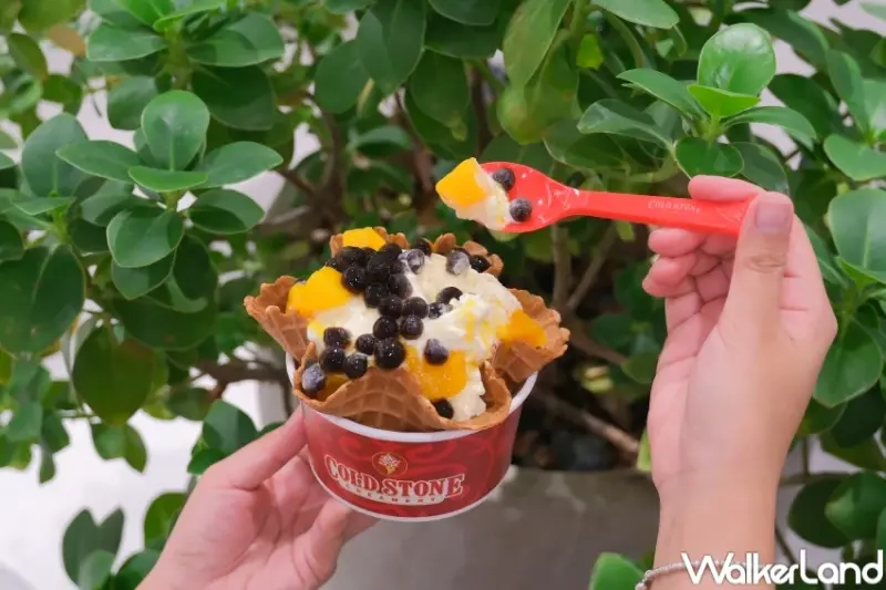 買一送一！COLD STONE聯名立頓蜜桃冰茶雪貝，7-11限定一口冰必吃。