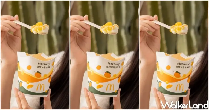 楊枝甘露冰炫風！麥當勞楊枝甘露冰炫風7/30限量開賣，愛文芒果冰必吃。