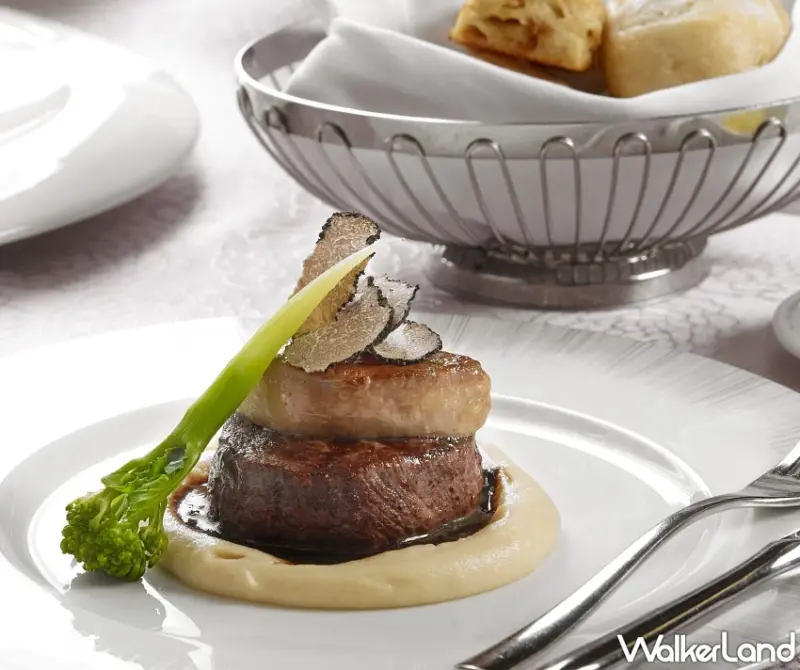 穿越時空的舌尖之旅！圓山牛排館攜手名廚廖健皓推出「羅西尼牛排」限時供應，盡享法式國宴級美味。