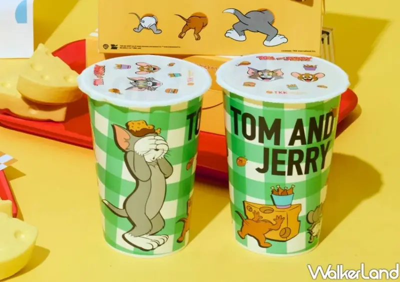 頂呱呱聯名湯姆貓與傑利鼠！起司炸雞新品領軍，8款加價購可愛爆棚。