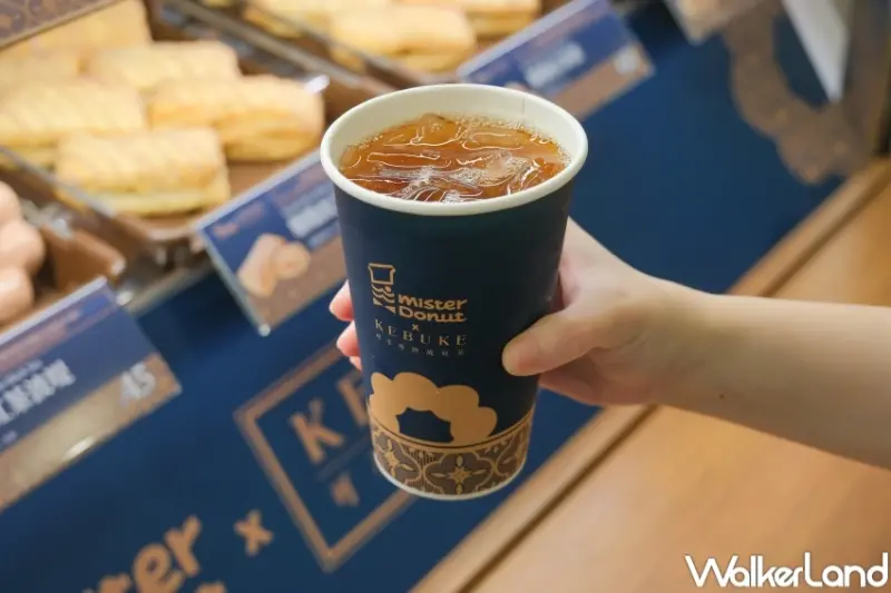 可不可甜甜圈！Mister Donut聯名可不可9款飲料甜甜圈，白玉歐蕾波堤吃起來。