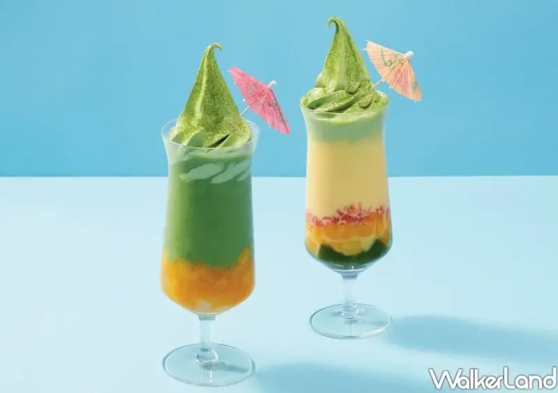 台北抹茶控衝辻利！4款抹茶芒果飲料新品，週末兩杯任選75折。