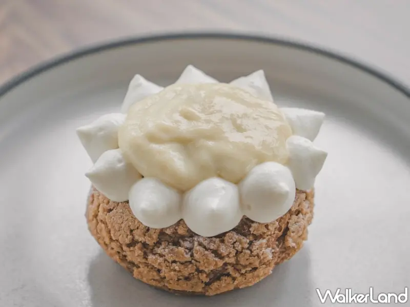 榴槤泡芙太欠吃！橘子集團「普橘島」推出限定員工甜點超療癒，網友看了都想求職了。