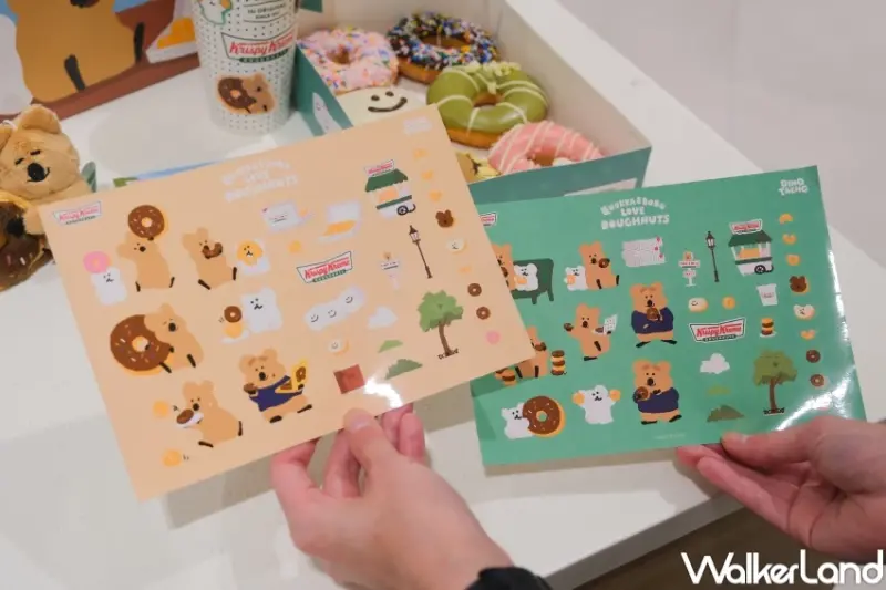 矮袋鼠甜甜圈買一送一！Krispy Kreme聯名DINOTAENG甜甜圈，周邊加價購一次看。