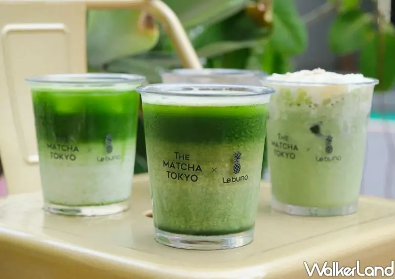 東京抹茶The Matcha Tokyo來台！抹茶控衝Le Buno喝，8款限定全都要。
