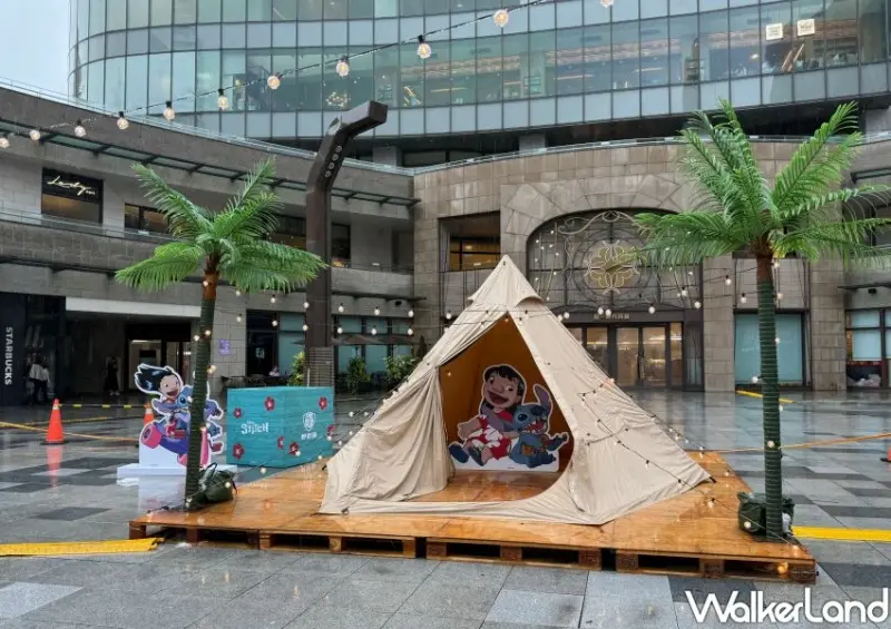 7米史迪奇免費拍！URDU WISHER快閃信義區，史迪奇 米奇萌翻。