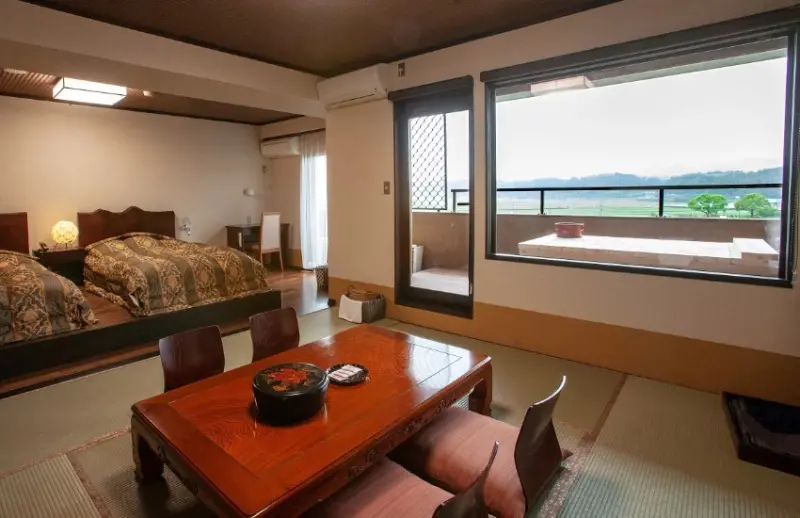 ▲房型可選擇西洋型的房間或傳統和室。