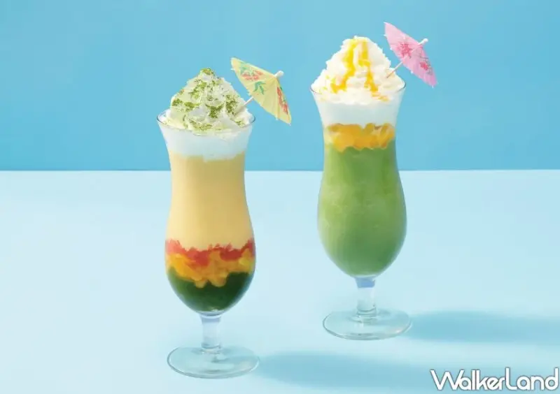 台北抹茶控衝辻利！4款抹茶芒果飲料新品，週末兩杯任選75折。