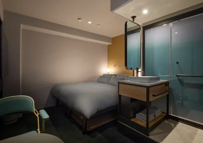 名古屋住宿推薦！BASE LAYER HOTEL名古屋錦 新開幕，私人三溫暖超Chill。